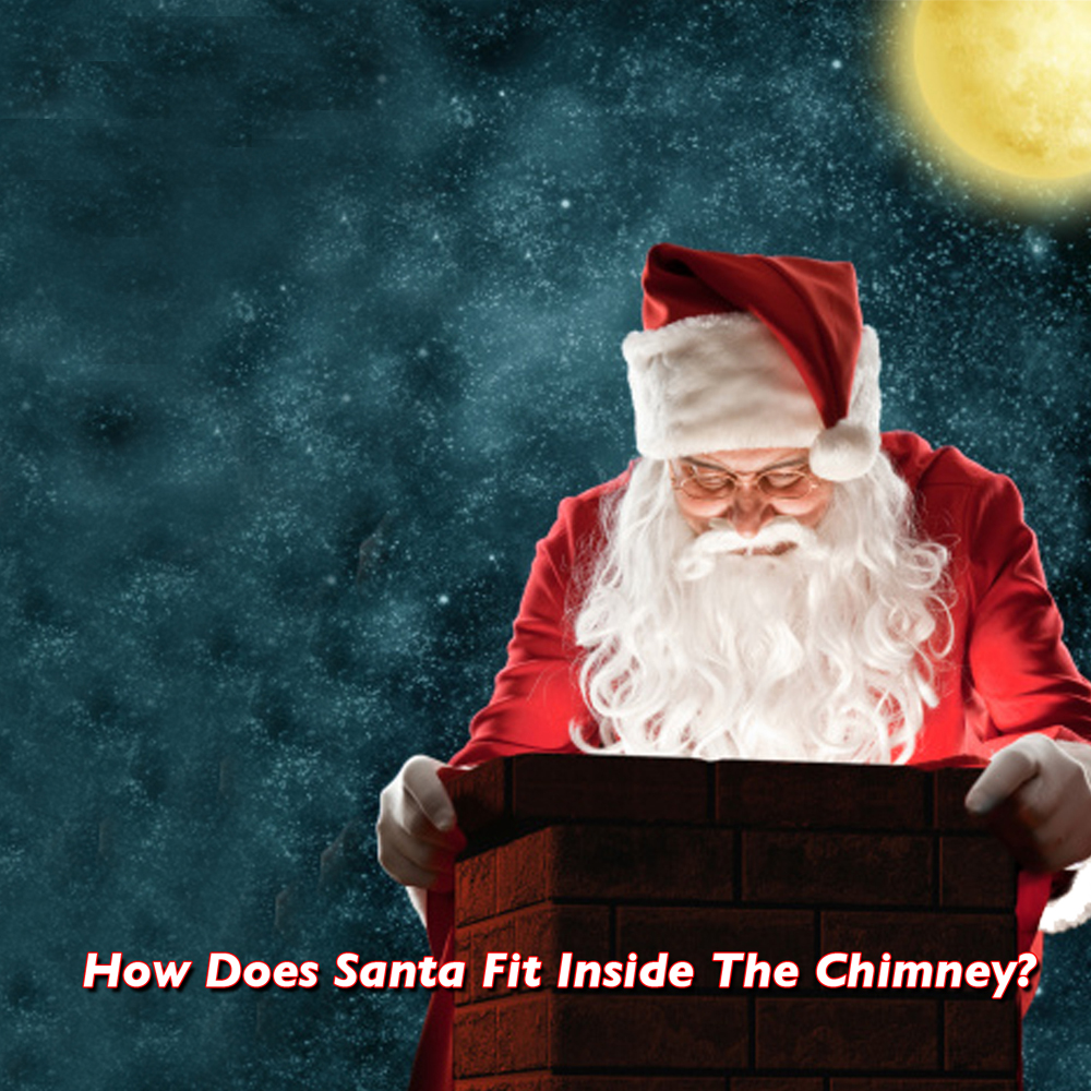 How Does Santa Fit (inside the chimney) — single artwork